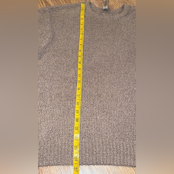 SKIMS KIM KARDASHIAN Women’s Brown Pullover Long Sleeve Sweater - Picture 12 of 16